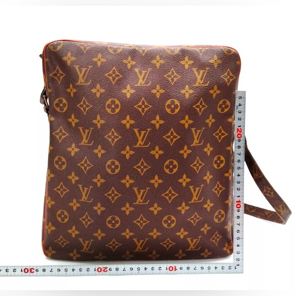 LOUIS VUITTON VINTAGE MONOGRAM CANVAS MARCEAU GM MESSENGER Crossbody BAG . - Picture 6 of 14